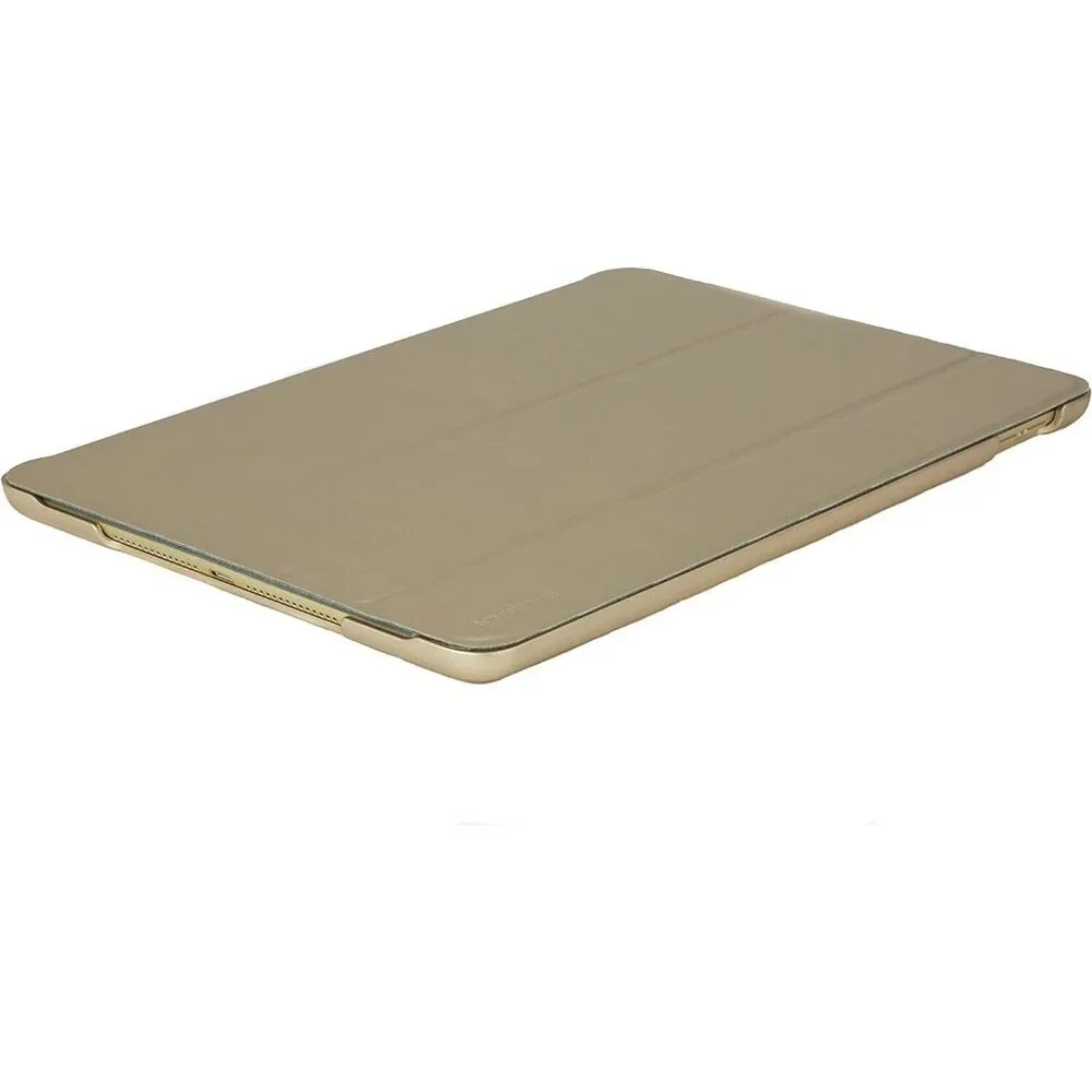 Infinie iPad Air 2 Smart Case Cover Beige PU Leather Slim Sleep Wake Protective